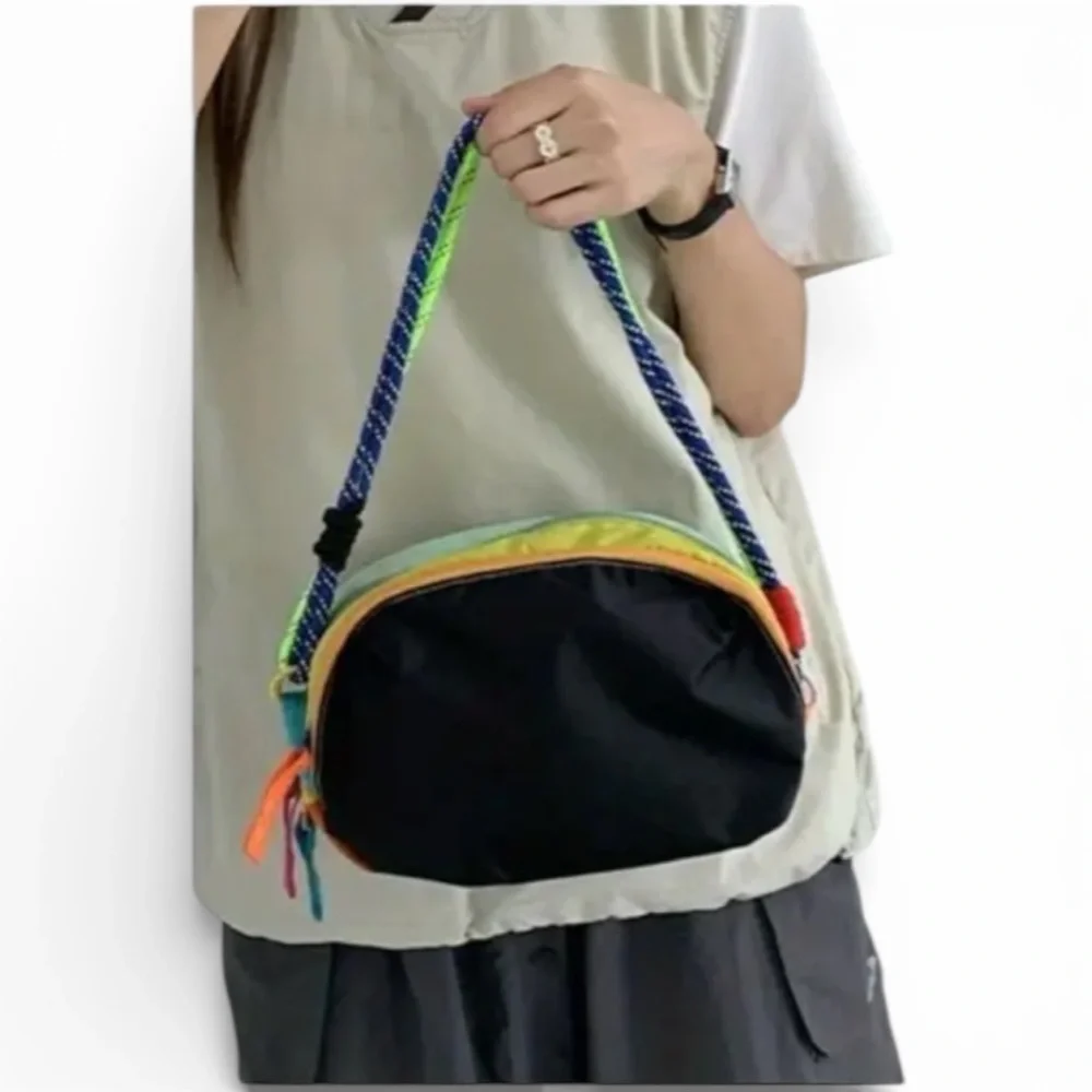 Cotopaxi Multicolored Shoulder Travel Bag: Black Multi NWT_2